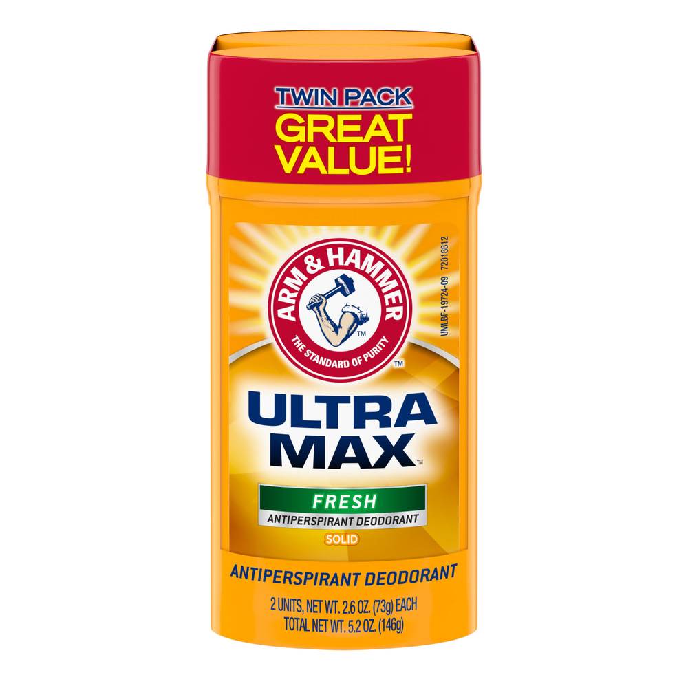 Arm & Hammer Ultra Max Sweat Control Fresh Antiperspirant Deodorant