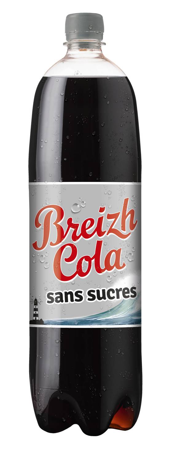 Breizh Cola - Boisson gazéifiée à l'arôme naturel  sans sucre (1.5L)
