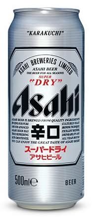 Asahi Super Dry Beer (500 ml)