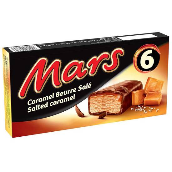 Mars Classic Glace Chocolat/Caramel Beurre Salé x6 270ml