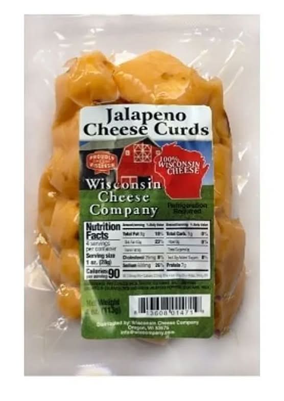 Wisconsin Cheese Company Jalapeno Cheese Curds