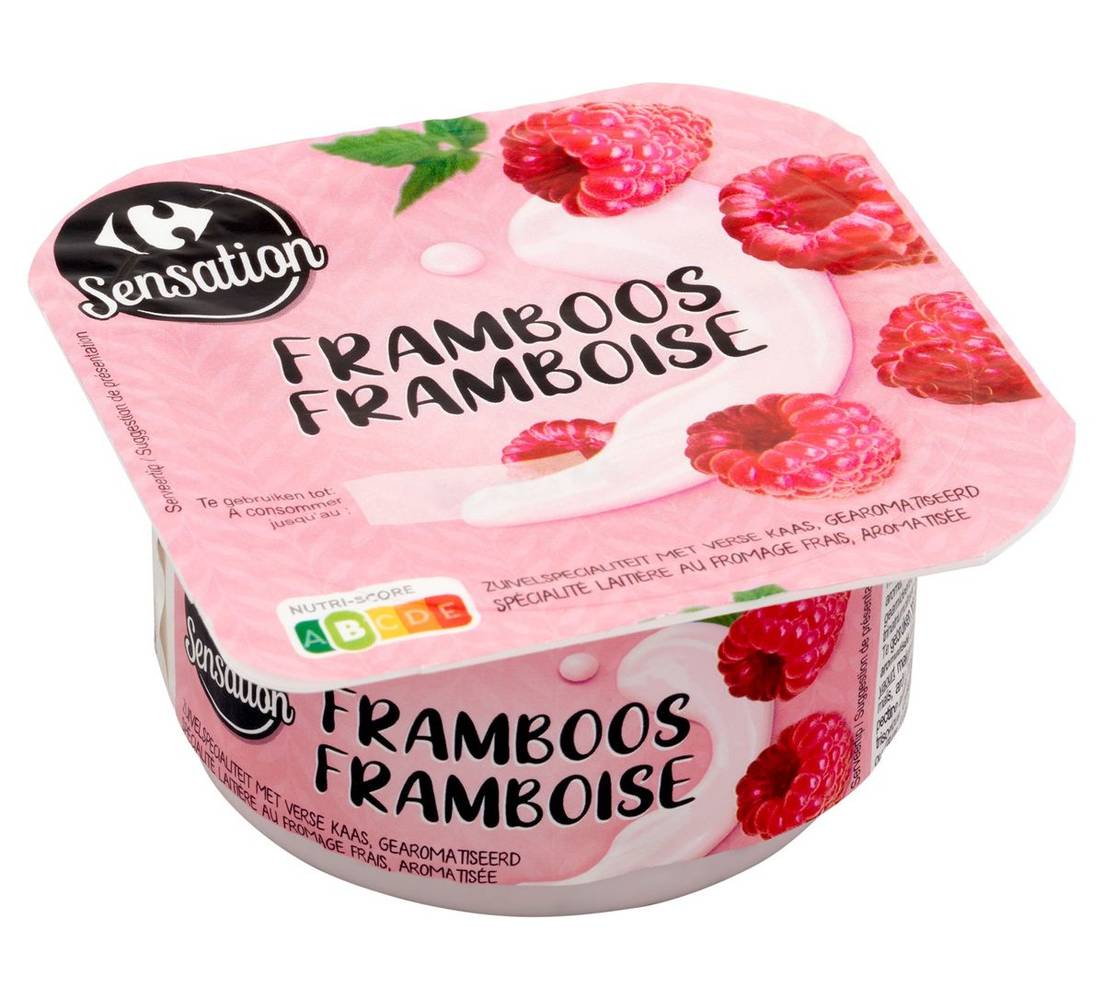 Carrefour Sensation Framboise 180 g