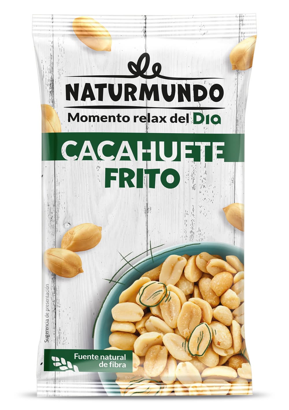Cacahuete Frito Salado Naturmundo De Dia Bolsa 250 G