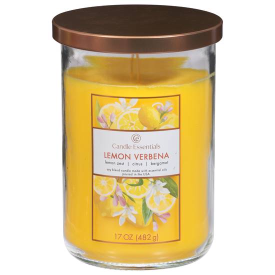 Candle Essentials Lemon Verbena Scented