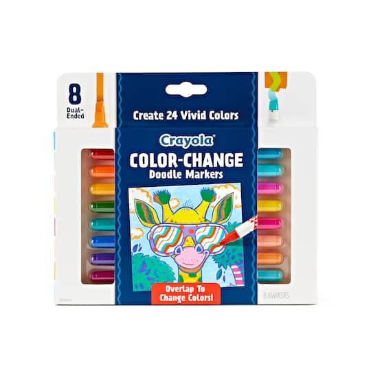 Crayola Color Change Dual End Markers (8 ct)