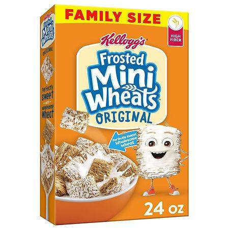 Kellogg's Frosted Mini Wheat Breakfast Cereal