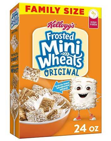 Kellogg's Frosted Mini Wheat Breakfast Cereal (24 oz)
