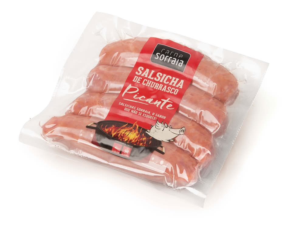 Carne Sorraia  - Salsicha para Churrasco Picante, embalagem 360g