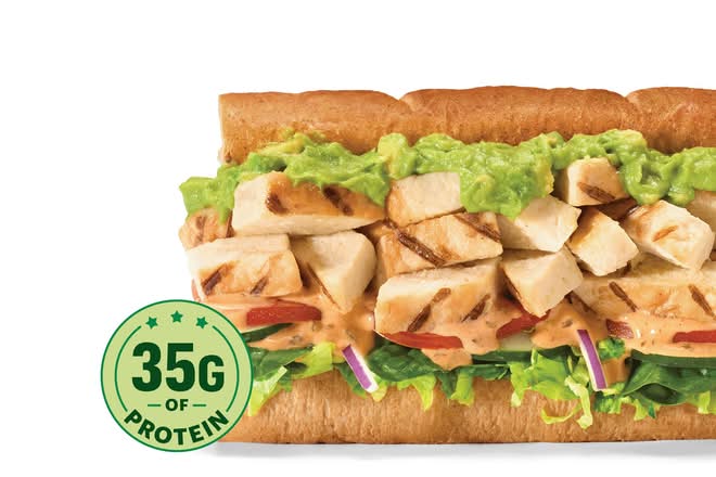 Grilled Chicken & Avocado