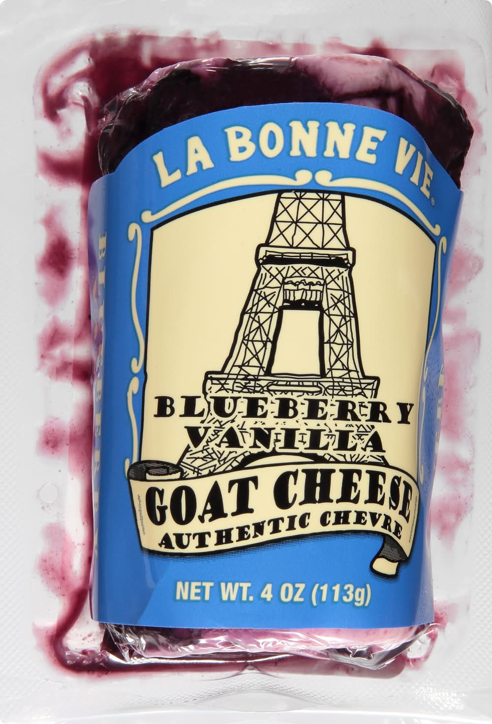 La Bonne Vie Blueberry Vanilla Goat Cheese (4 oz)