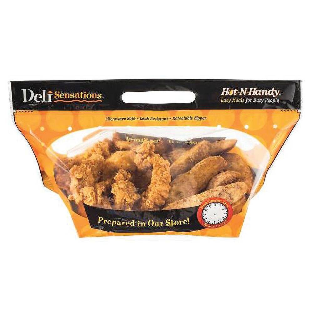 Chicken Strips And Potato Bucket (Hot) 1 Ea