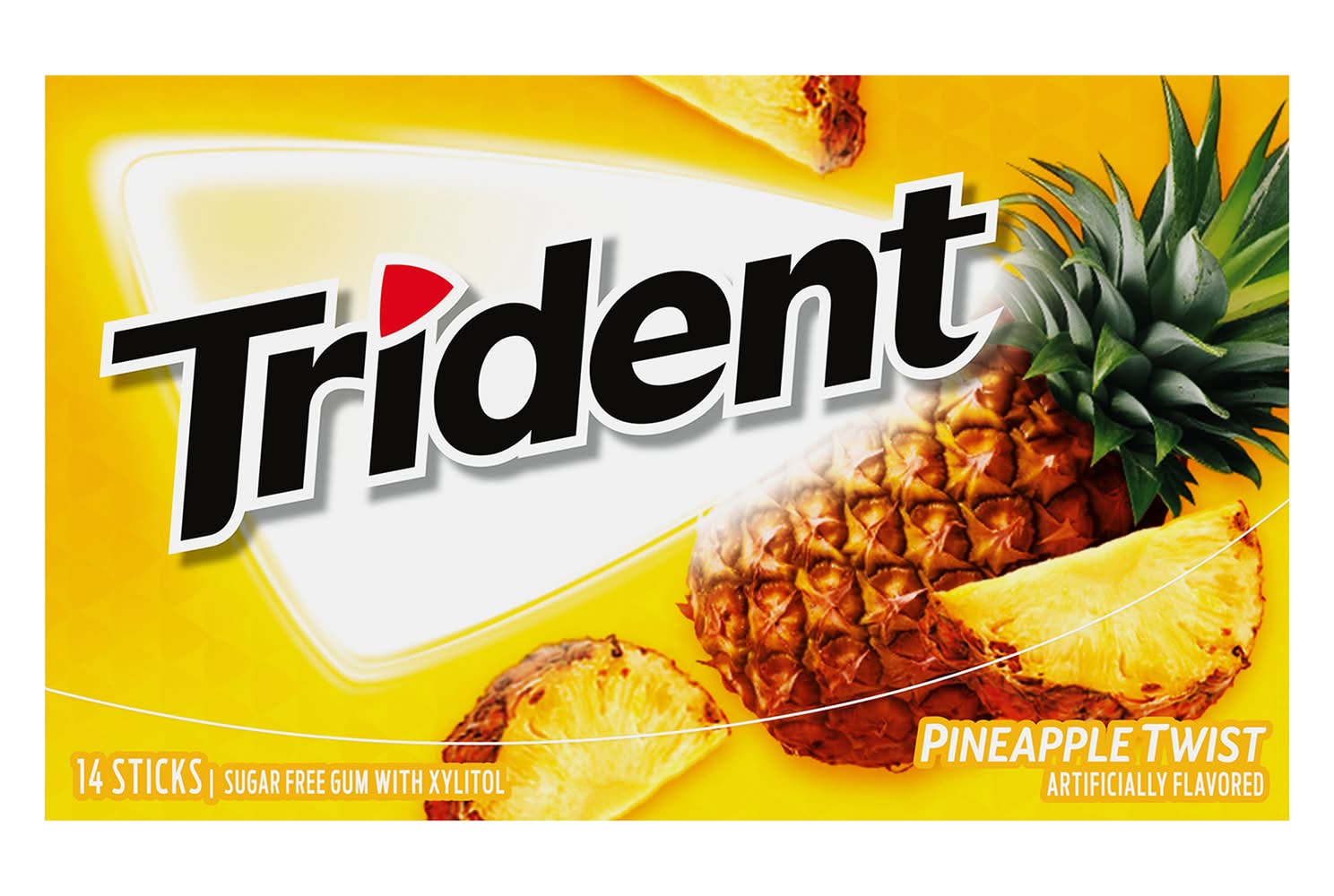Trident® Pineapple Twist Sugar-Free Gum - 14 Sticks