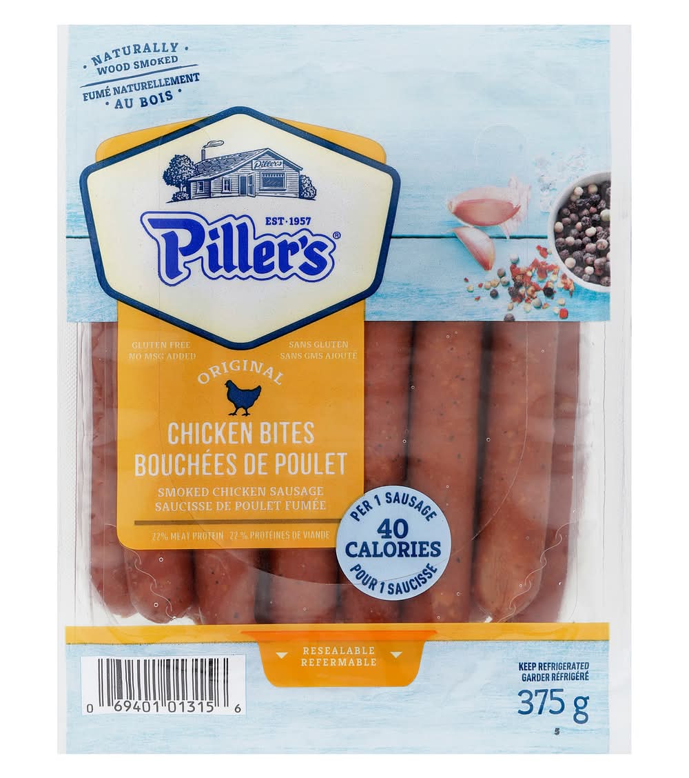 Pillers Original Chicken Sausage Bites (375 g)