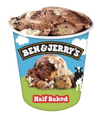Ben & Jerry's Half baked 458mL