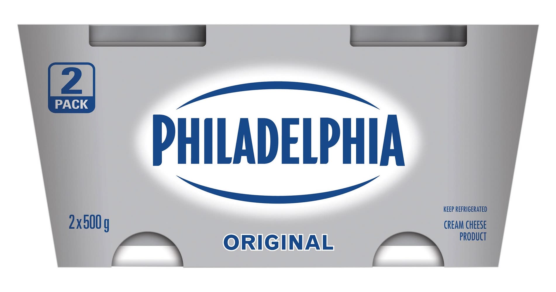 Philly Fromg Creme 2X500G Ecsl 75 / Philadelphia Original Cream Cheese (2 x 500 g)