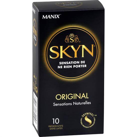 Préservatifs Skyn original MANIX - la boîte de 10 préservatifs