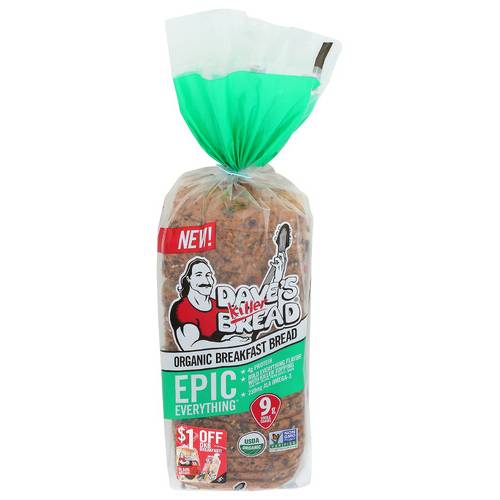 Dave's Killer Bread Organic Epic Everything Breakfast Bread