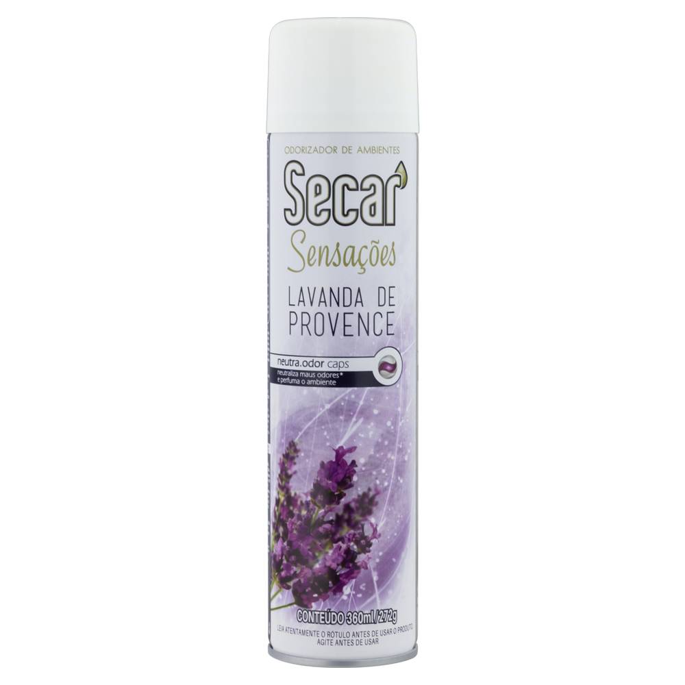 Secar odorizador de ambientes sensações lavanda de provence (360 ml)