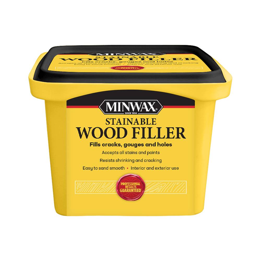 Minwax Stainable Wood Filler 16-oz Natural Wood Filler | 42853000