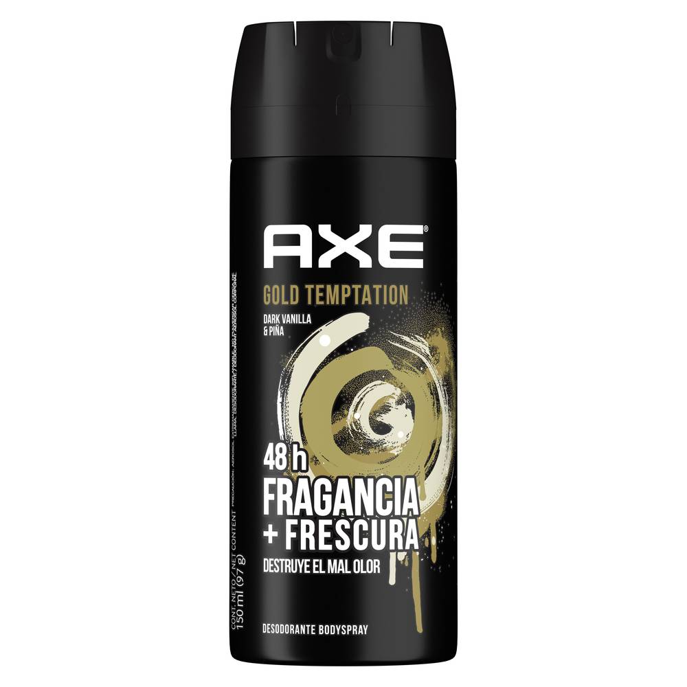 Axe Desodorante gold temptation (dark vanilla - piña) Delivery