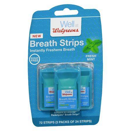 Walgreens New Breath Strips (3 ct) (mint)
