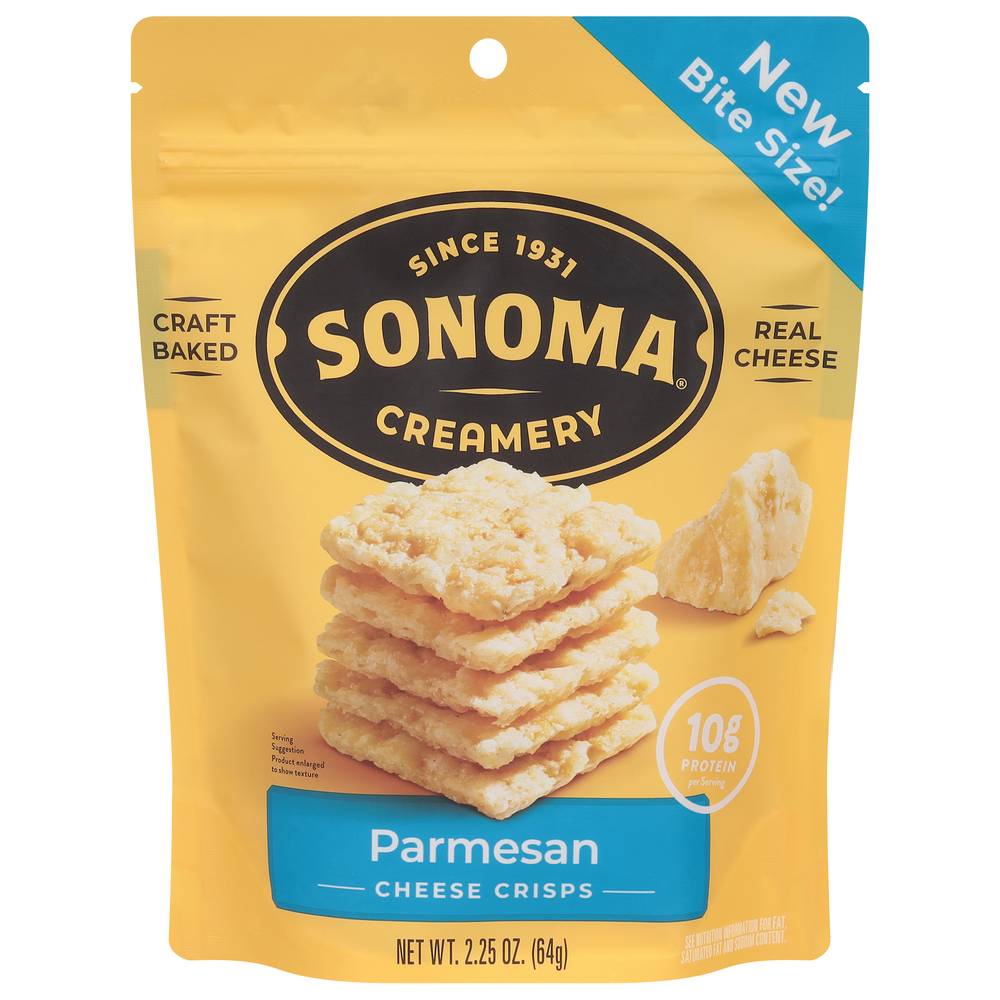 Sonoma Creamery Parmesan Cheese Crisps Snacks (2.25 oz)