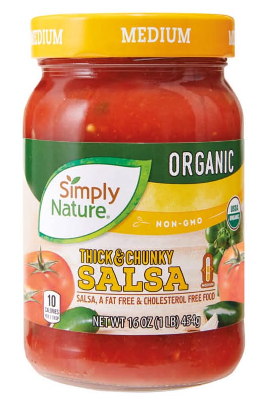 Simply Nature Organic Medium Thick & Chunky Salsa (16 oz)