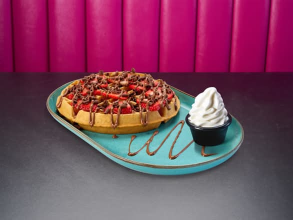 Strawberry Indulgence Waffle