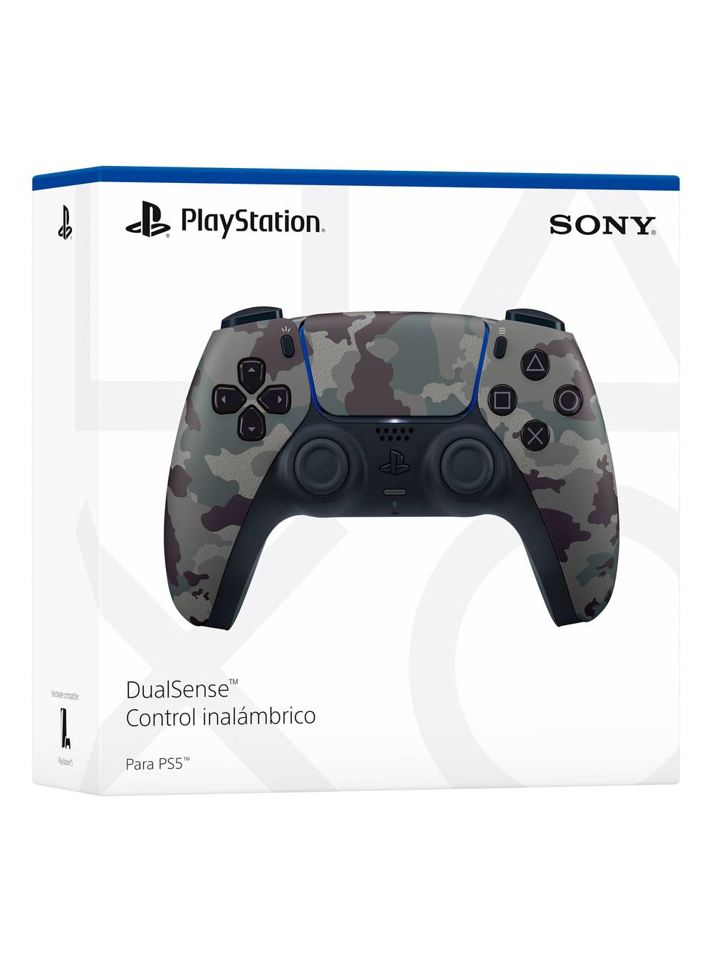 Playstation control inálambrico dualsense ps5 gray camo (1 u)