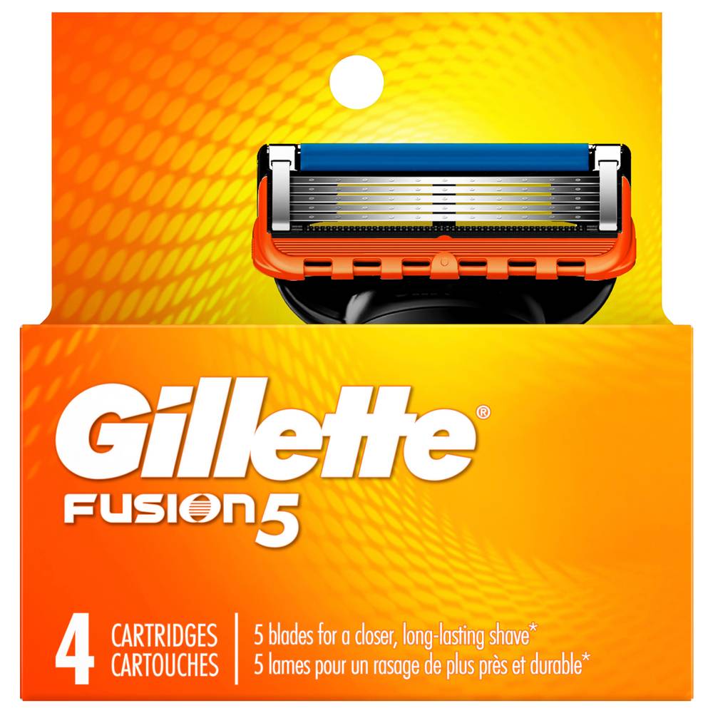 Gillette Fusion 5 (136 g, 4 ct)