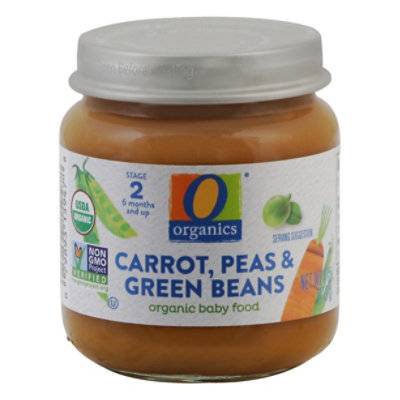 O Organics Baby Food Carrot Pea Green Bean
