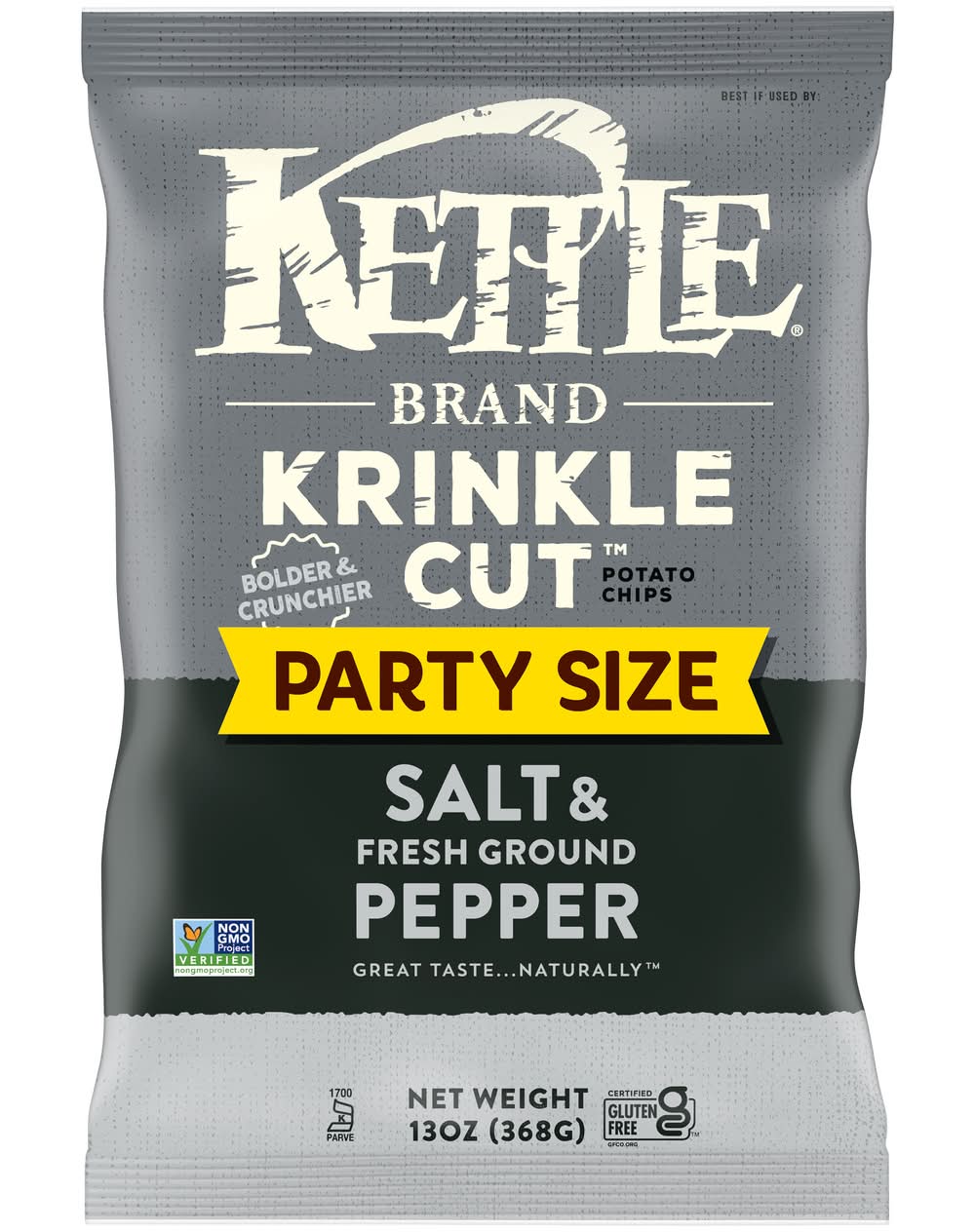 Kettle Brand Krinkle Cut Potato Chips (13 oz)