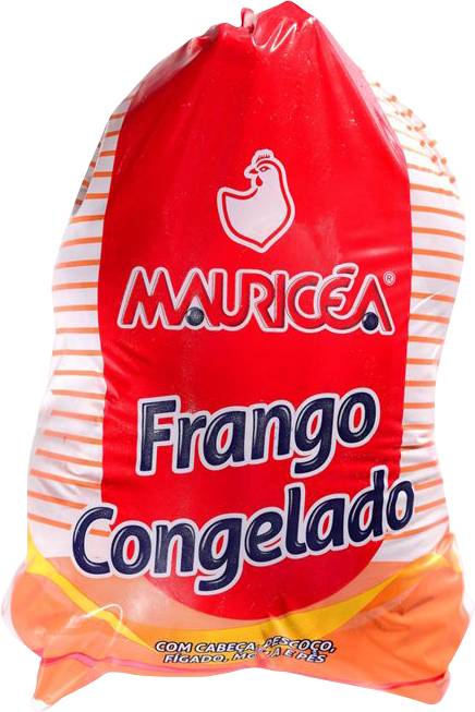 Mauricéa Frango inteiro com miúdos congelado (Embalagem 2,96 kg aprox)