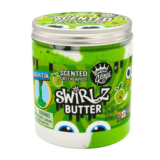 Compound Kings Scented Butter Swirlz Slime Assorted (1 ct)