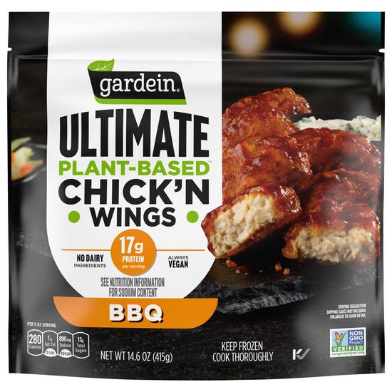 Gardein Ultimate Bbq Plant-Based Chick'n Wings