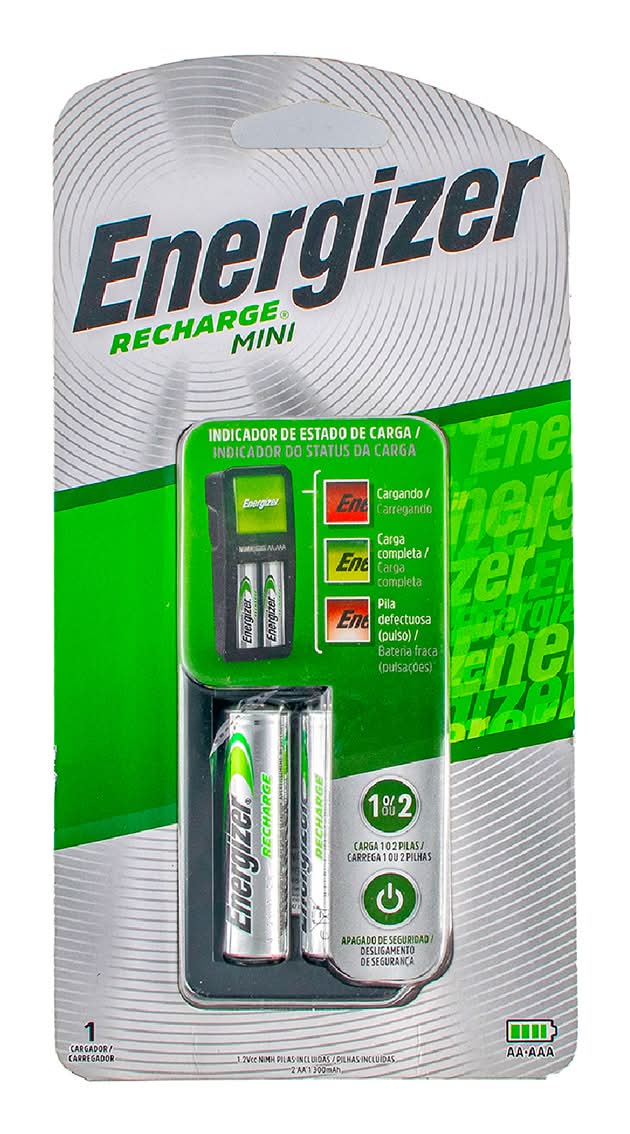 Energizer · Cargador mini pilas aa/aaa (200 g)