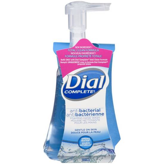 Dial Complete Spring Water Antibacterial Foaming Hand Wash (221 ml)