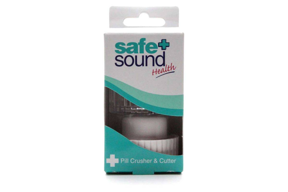 Safe & Sound Pill Cutter And Crusher