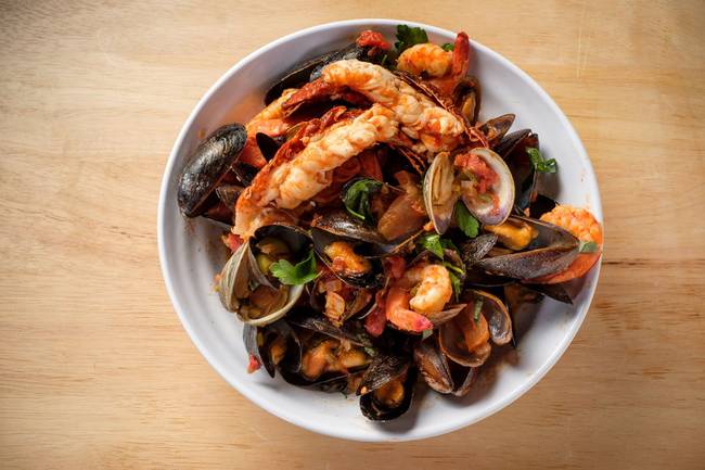 Seafood Saute - Red