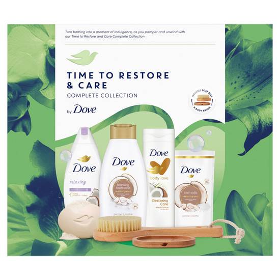 Multi Branded Dove Gift Set Time to Restore & Care Complete Collection 5 piece