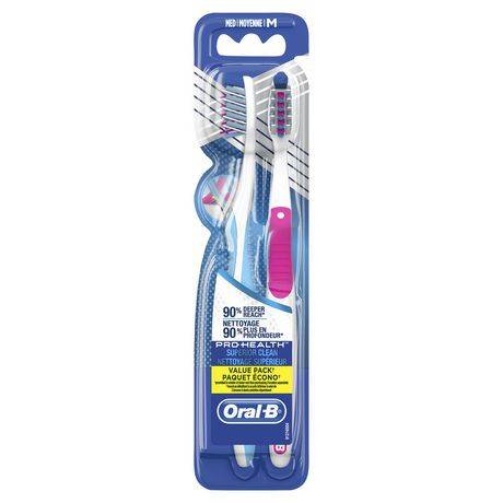 Oral-B Pro-Health Superior Clean Manual Toothbrush (2 units)