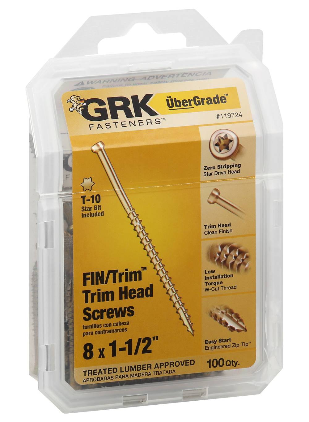 GRK Fasteners Screws (100 ct)