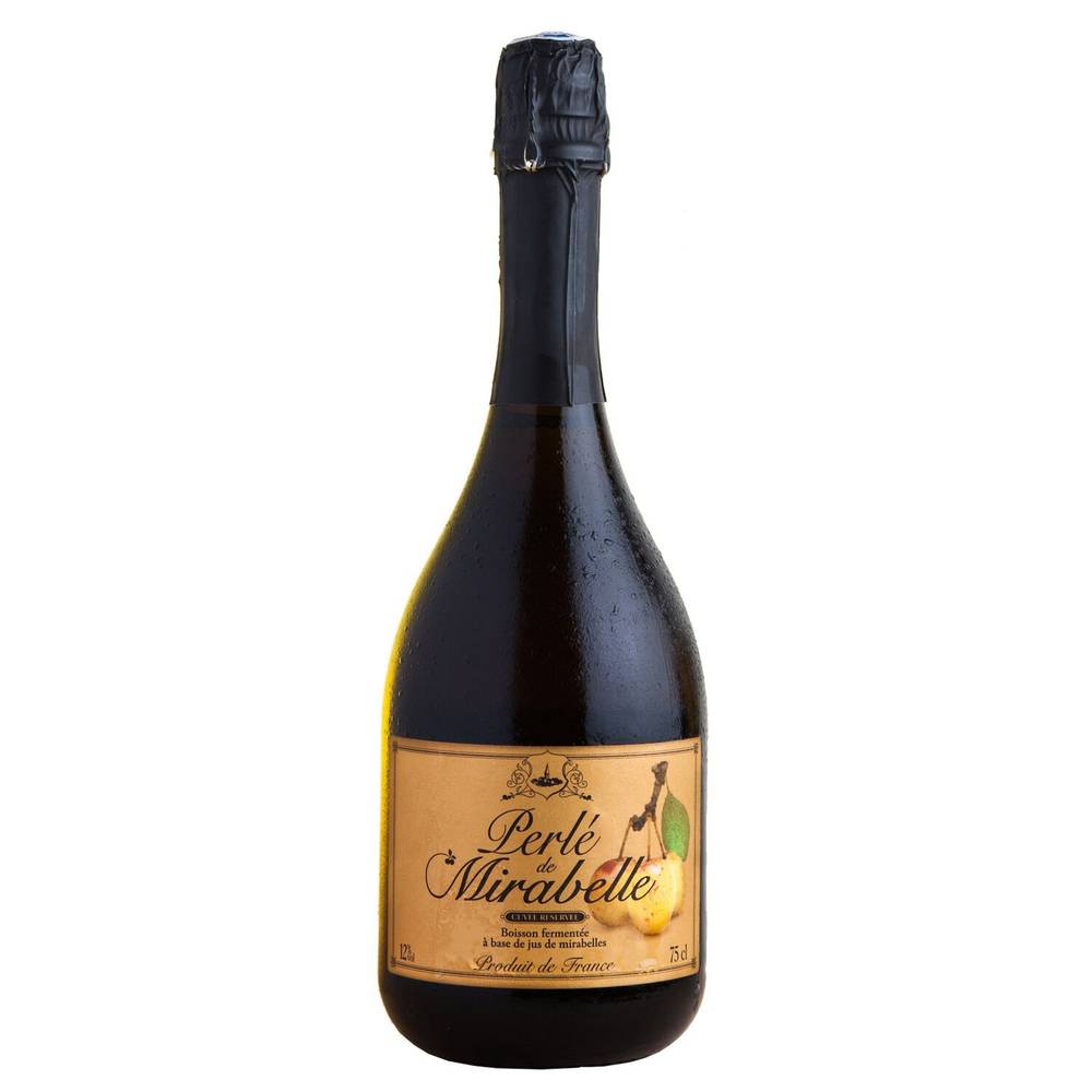 Clair de Lorraine - Vin pétillant perlé de mirabelle (750 ml)