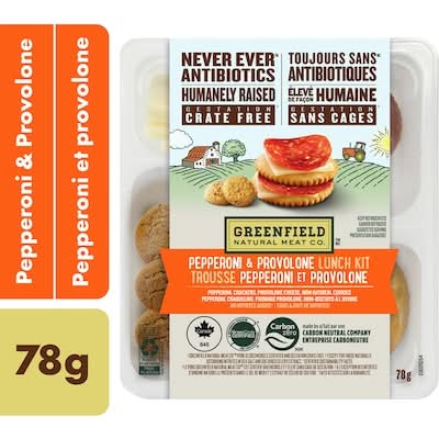 Greenfield Natural Meat Co. Pepperoni Stacker Rwa Lunch Kit (78 g)