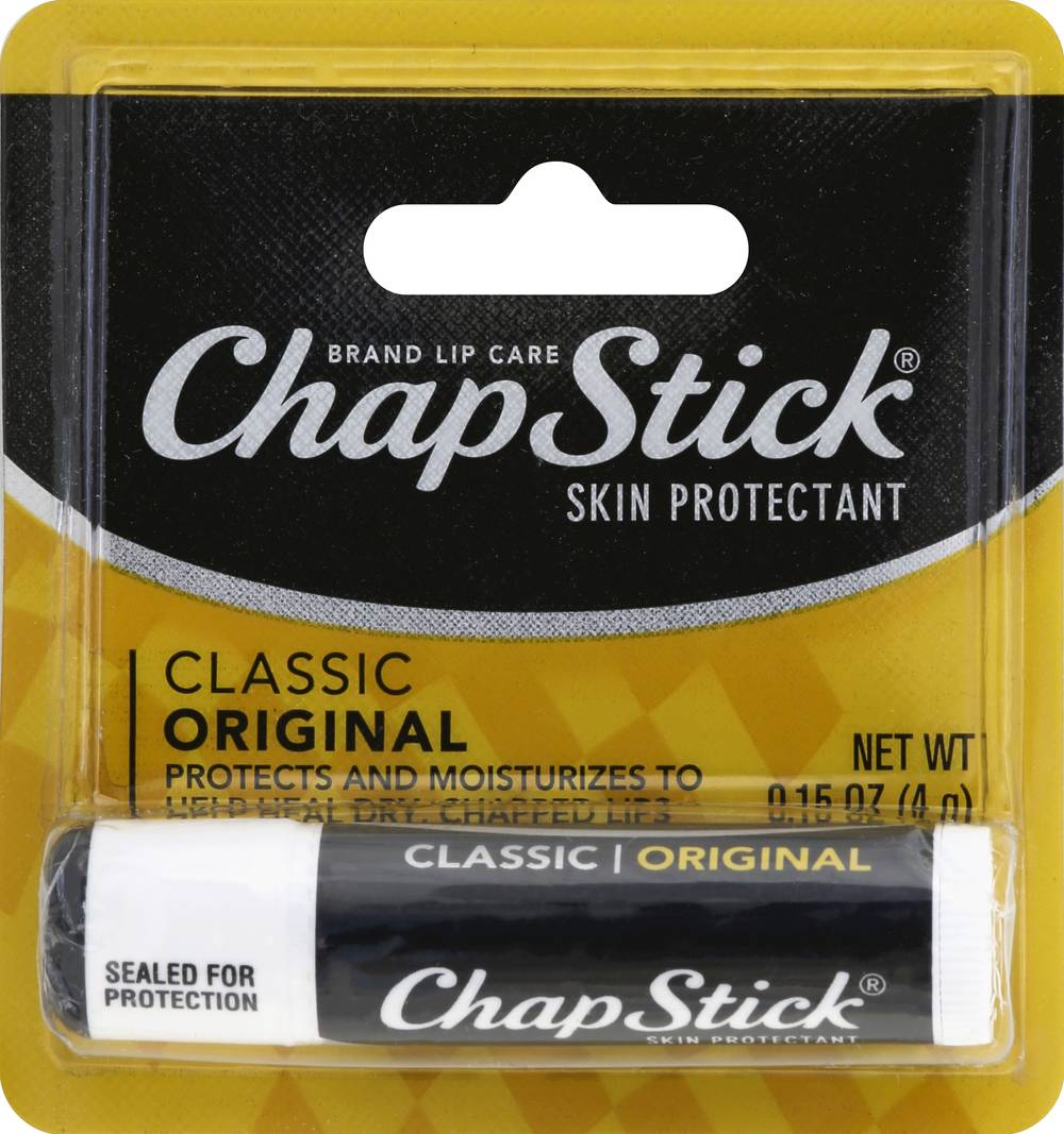 ChapStick Classic Original Skin Protectant Lip Care (0.2 oz)