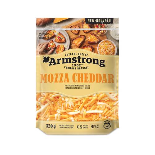 Armstrong Shredded Cheese Mozza Cheddar 320 g