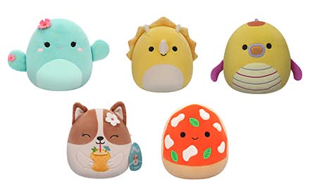 7.5 Inch Squishmallow Plush Toy Assorted