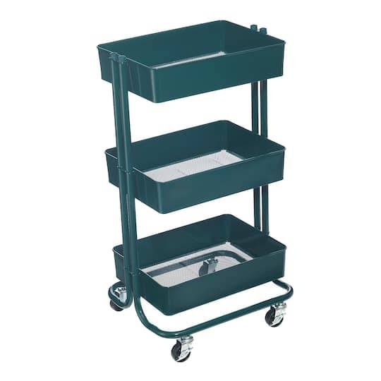 Lexington 3-Tier Rolling Cart By Simply Tidy