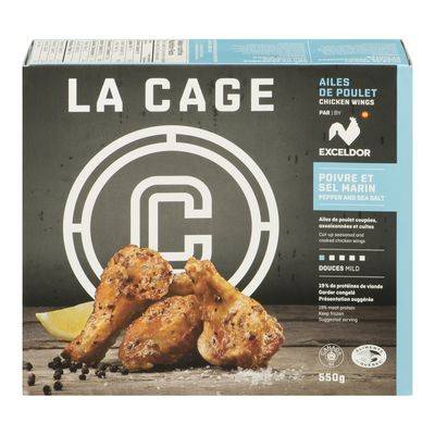 La Cage Sea Salt and Pepper Chicken Wings (550 g)