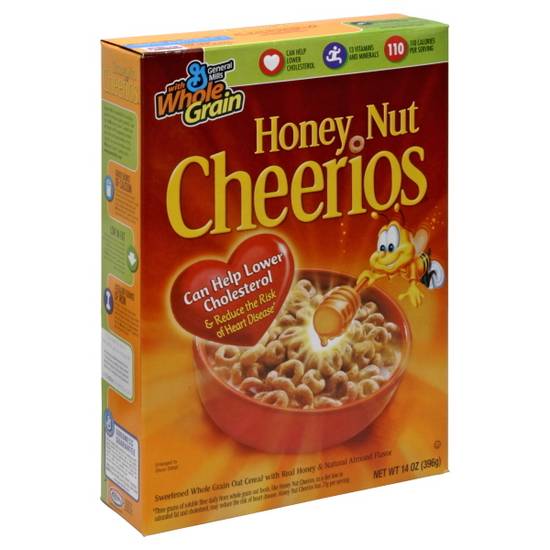 Cheerios Whole Grain Cereal (honey nut)